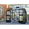 Juliana OASE ORANGERI 3 MM HÆRDET GLAS HELE BANER ANTRACIT 8,8 M2^ Orangerier