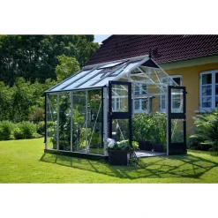Juliana PREMIUM EKSKL. SOKKEL DRIVHUS 10 MM POLY ALUMINIUM 8,8 M2^ Drivhuse