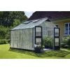 Juliana PREMIUM EKSKL. SOKKEL DRIVHUS 10 MM POLY ALUMINIUM 10,9 M2 New