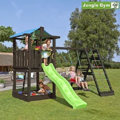 Jungle Gym HUT LEGETÅRN SORT TRÆ^ Legetårne