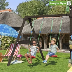 Jungle Gym SWING GYNGEMODUL SORT TRÆ^ Legetårne