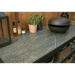 Keflico COMPACT SOAP STONE/ANTICO TERRA BORDPLADE STENGRÅ 620 X 3000 X 12 MM^ Bordplader & Hylder