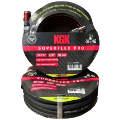 KGK TRYKLUFTSSLANGE 3/8"X10 M^ Trykluftværktøj