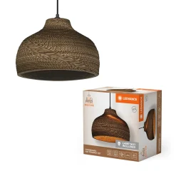 LEDVANCE DECOR CARDBOARD PENDEL BRUN 36,7 CM^ Pendel Lampe