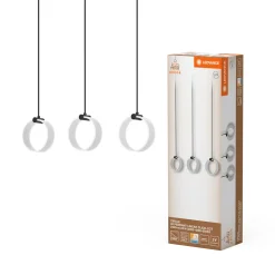 LEDVANCE DECOR CIRCLE PENDEL SORT 22,2 CM New