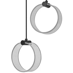 LEDVANCE DECOR CIRCLE PENDEL SORT 22,7 CM New