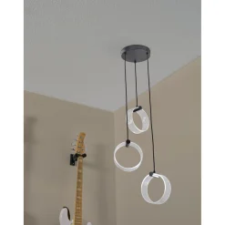 LEDVANCE DECOR CIRCLE PENDEL SORT 25,7 CM^ Pendel Lampe