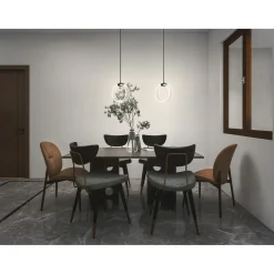 LEDVANCE DECOR CIRCLE PENDEL SORT 22,2 CM^ Pendel Lampe