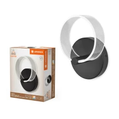 LEDVANCE DECOR CIRCLE VÆGLAMPE 8W SORT Discount