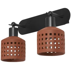 LEDVANCE DECOR CLAY VÆGLAMPE BRUN Clearance