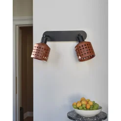 LEDVANCE DECOR CLAY VÆGLAMPE BRUN Clearance
