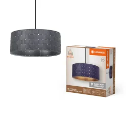 LEDVANCE DECOR FELT PENDEL MØRK GRÅ 49,2 CM^ Pendel Lampe