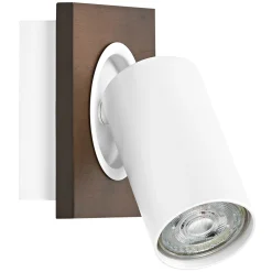 LEDVANCE DECOR MERCURY SPOTLAMPE TRÆ/HVID GU10 3,4W^ Spotlights