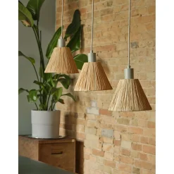 LEDVANCE DECOR RAFFIA GULVLAMPE BRUN/GRØN 71,3 CM New