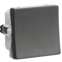 LK Fuga 1 MODUL ENKELT AFBRYDER KOKSGRÅ New