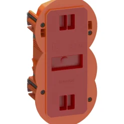 LK Fuga AIR SLIM 2 1/2 MODUL FORFRADÅSE MØRK ORANGE 2 2/1 M IP40 VINDTÆT^ Stikdåser & Stikkontaktrammer