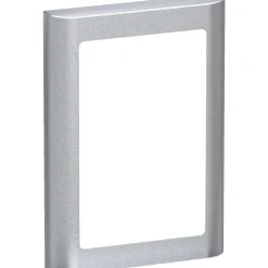 LK Fuga SOFT DESIGN 63 RAMME INKL. TEKNISK RAMME STÅLGRÅ 1 1/2 MODUL^ Stikdåser & Stikkontaktrammer