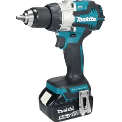 Makita DHP489RTJ SLAGBOREMASKINE AKKU MED BATTERI OG LADER^ Bore- & Skruemaskiner