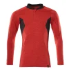 Mascot ACCELERATE 18081 POLOSHIRT 2XLONE SIGNALRØD-MELERET/SORT Outlet
