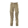 Mascot ADVANCED 17179 BUKS MED KNÆLOMMER 76C46 LYS KHAKI^ Arbejdsbukser