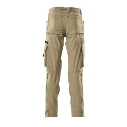 Mascot ADVANCED 17179 BUKS MED KNÆLOMMER 76C46 LYS KHAKI^ Arbejdsbukser