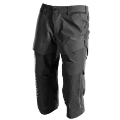 Mascot CUSTOMIZED 22249 KNICKERS MED KNÆLOMMER C48 SORT^ Arbejdsbukser