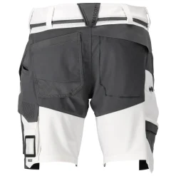 Mascot CUSTOMIZED 22149 SHORTS 24C64 HVID/STENGRÅ Clearance