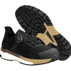 Mascot FOOTWEAR CUSTOMIZED SIKKERHEDSSKO SORT/MØRK SAND 45^ Fodtøj