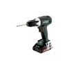 Metabo BS 18 LT COMPACT 2X2,0 BORE-/SKRUEMASKINE AKKU MED BATTERI OG LADER^ Bore- & Skruemaskiner
