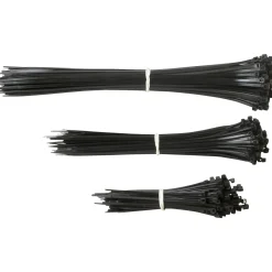 Millarco SORT KABELSTRIPS 100-200-300MM 300 STK^ Tilbehør Elinstallationer
