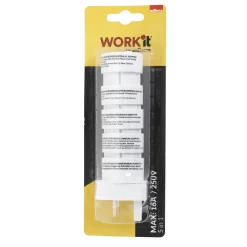Millarco WORK IT 5 I 1 REJSEADAPTER HVID 5 I 1^ Stikkontakter & Afbrydere