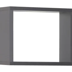 Milobad NATUR BADMØBEL GRÅ/HVID 30 CM^ Badeværelsesmøbler