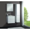 Milobad RENO HØJSKAB HVID HØJGLANS 30 X 157 CM^ Badeværelsesmøbler