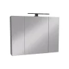 Milobad RENO SPEJLSKAB 2 LÅGER HVID 80 X 60 CM^ Badeværelsesmøbler