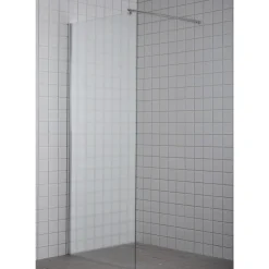 Milobad 80X190 BRUSEVÆG FROSTED 80 CM^ Brusevægge