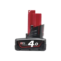 MILWAUKEE M12 B4 BATTERI 12V 4 AH 1 STK^ Batterier & Ladere