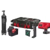 MILWAUKEE M12 3PLSKIT-401P KRYDSLASER UDEN MÅLPLADE 38 M/ MED MÅLPLADE 100 M Clearance