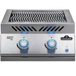 Napoleon BUILT-IN 700 18" DOBBELT SIZZLEZONE INDBYGNINGSGRILL RUSTFRIT STÅL Best