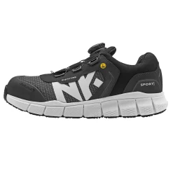 Noknok SPORT SPORT88 SIKKERHEDSSKO SORT/HVID 46 Clearance