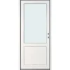 Outline 3-LAGS KLART GLAS FACADEDØR 114 X 948 X 2118 MM H HVID^ Yderdøre
