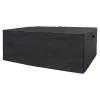 Outrium BORD+4 STOLE OVERTRÆK SORT Sale