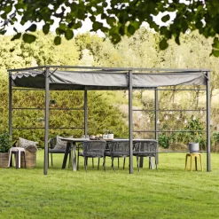 Outrium CHANIA MED RULLETAG PERGOLA 2.98 X 3.98 M Discount