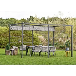 Outrium CHANIA MED RULLETAG PERGOLA 2.98 X 3.98 M Discount