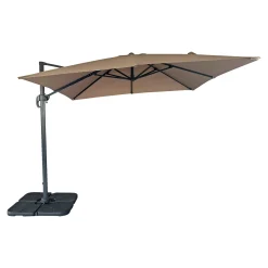 Outrium MESSINA HÆNGEPARASOL SAND/GRÅ 295X295X260 Outlet