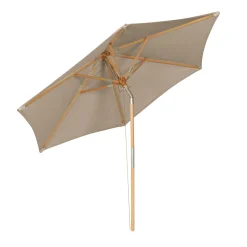 Outrium MEXICO PARASOL SANDGRÅ Ø3 M^ Parasoller & Markiser