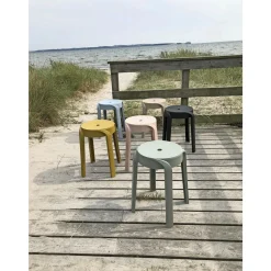 Outrium PAROS SKAMMEL LYS BLÅ Hot
