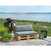 Outrium SALINA VANDAFVISENDE PALLE RYGHYNDE ANTRACITGRÅ 12 X 40 X 120 CM Hot