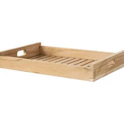 Outrium SERVERINGSBAKKE NATUR TEAK New