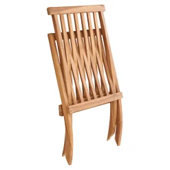 Outrium SYROS FOLDEBAR LOUNGESTOL TEAK^ Lounge Havemøbler