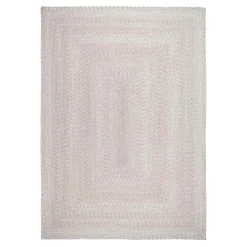 Outrium UDENDØRSTÆPPE GENANVENDT PLAST (PET) BRUN 140X200 CM^ Tilbehør Havemøbler